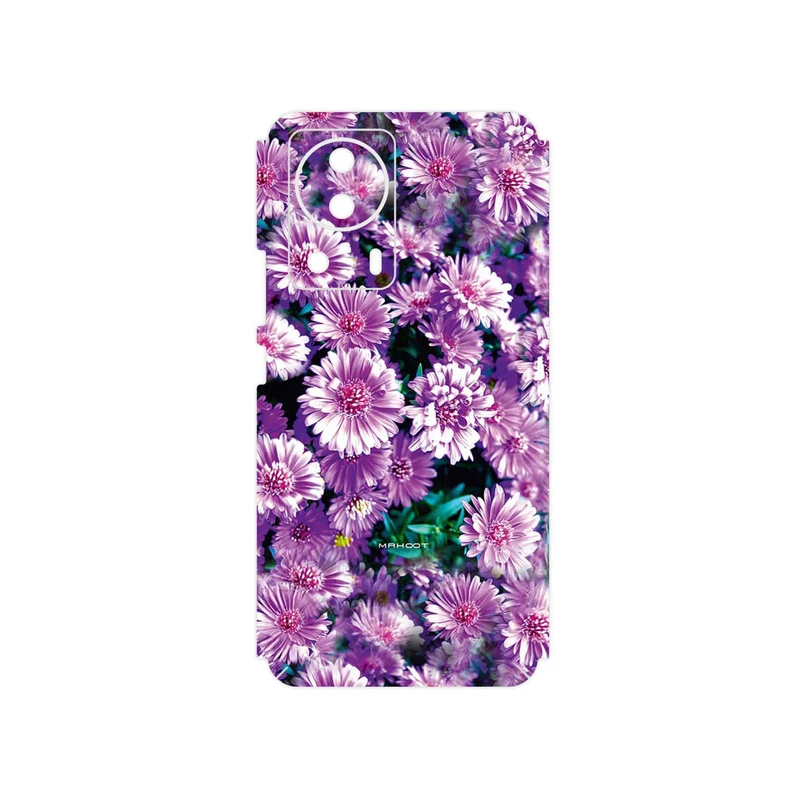 برچسب پوششی ماهوت مدل Purple_Flower مناسب برای گوشی موبایل شیائومی 13 Lite