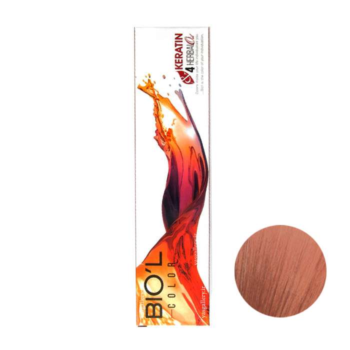 رنگ مو بیول سری Fashion club شماره PC-7 حجم 100 میلی لیتر رنگ صورتی مسی