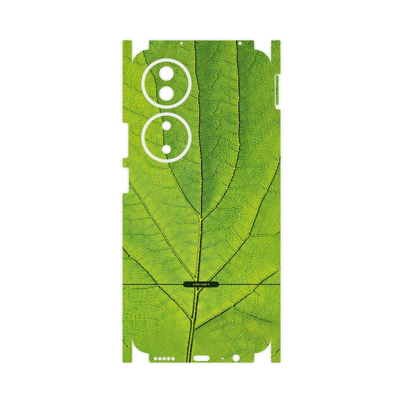 برچسب پوششی ماهوت مدل Leaf_Texture-FullSkin مناسب برای گوشی موبایل آنر X7b