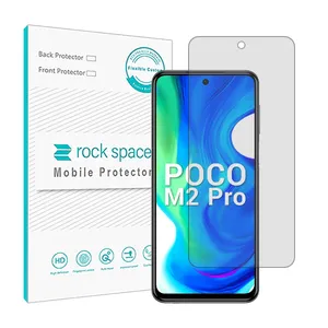 Rockspace transparent screen protector HyGEL model suitable for Xiaomi Poco M2 Pro mobile phone