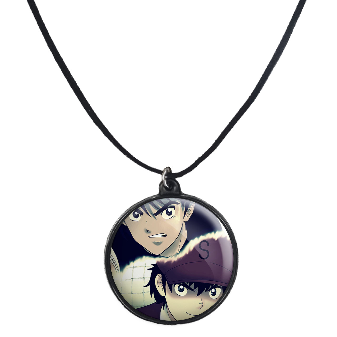 گردنبند پرمانه طرح فوتبالیست ها کد pmb.22330 مدل دو طرفه