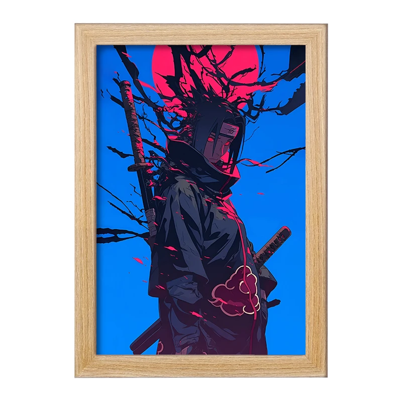 تابلو خندالو مدل ایتاچی انیمه ناروتو (Naruto) کد F4750