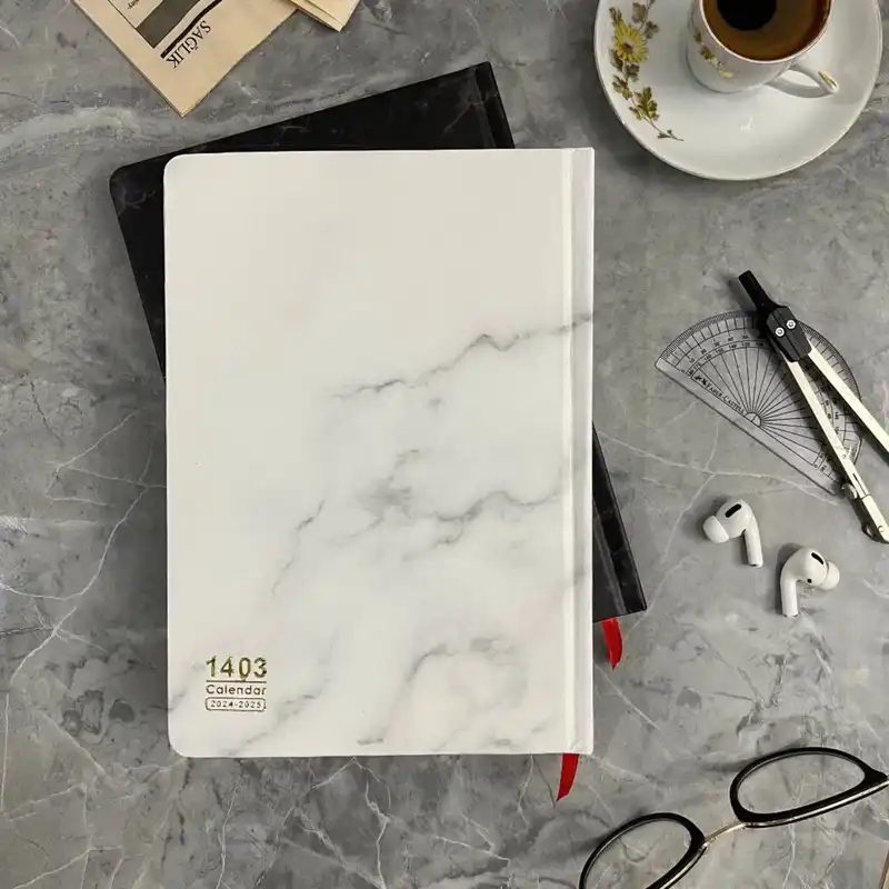 سالنامه سال 1403 مدل ماربل وزیری دایان کد 01