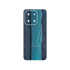 MAHOOT Turquoise feathers Cover Sticker for Xiaomi Poco C85