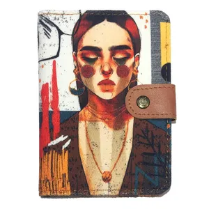 کیف مدارک زنانه مدل دخترک کد kk-mm-004