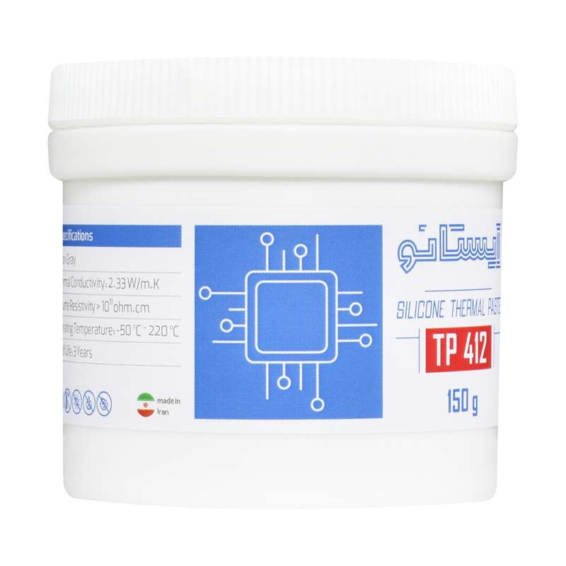  خمیر حرارتی سیلیکون ایستانو مدل TP412 وزن 150 گرم