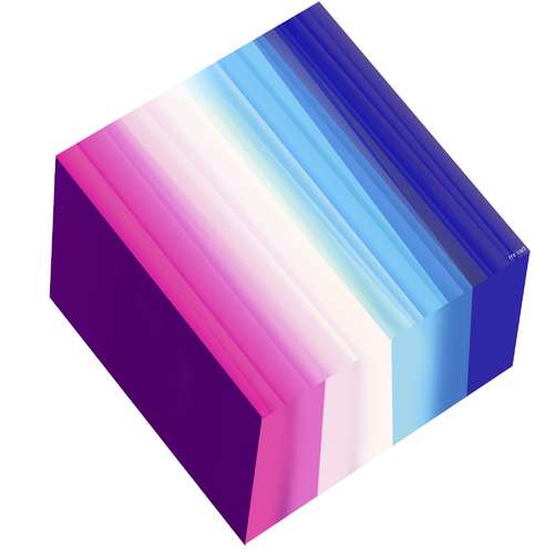 کاغذ یادداشت رنگی مستر راد مدل زرنگار بسته 200 عددی