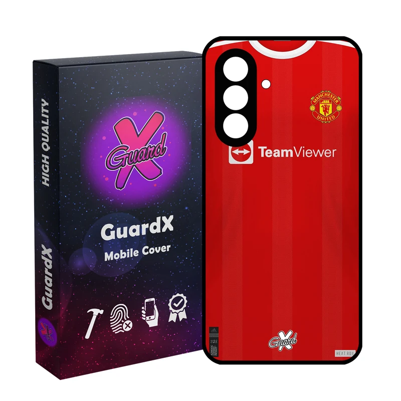 کاور گارد ایکس طرح منچستر یونایتد مدل 10376 مناسب برای گوشی موبایل سامسونگ Galaxy S24 FE