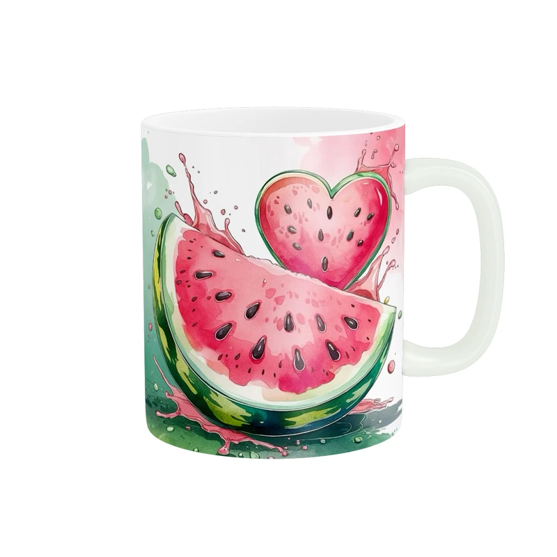 ماگ پاد آفرین طرح هندوانه کد 3706