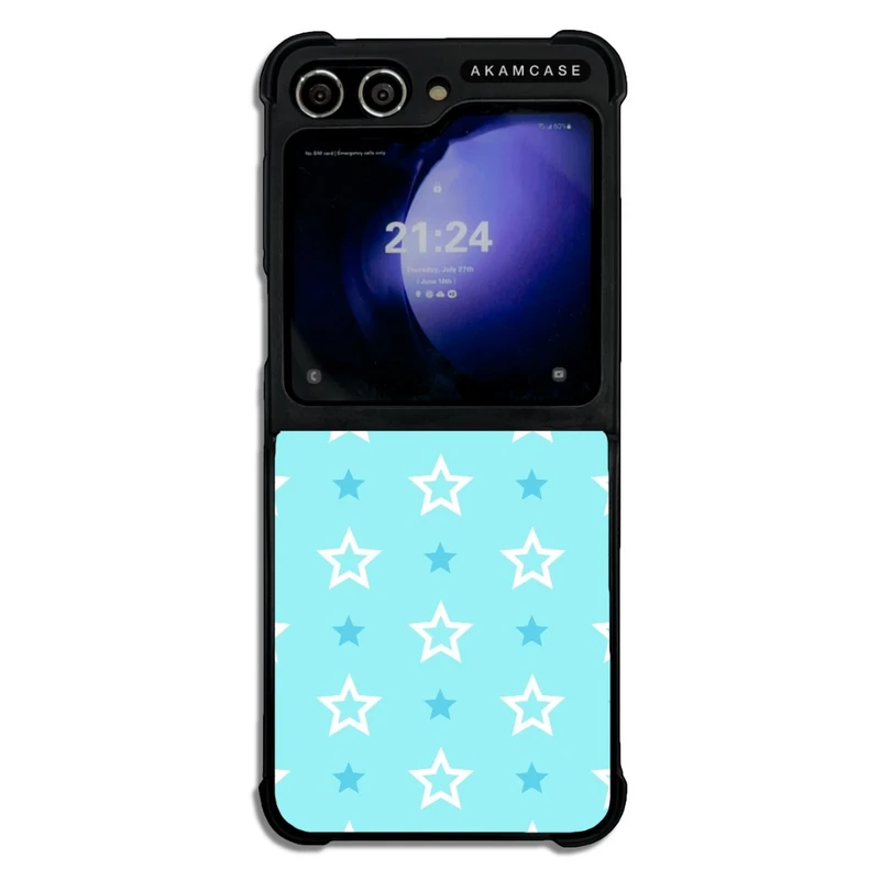 کاور آکام مدل AMCWSGZFLIP5-PASTEL PATTERN10 مناسب برای گوشی موبایل سامسونگ Galaxy Z Flip 5