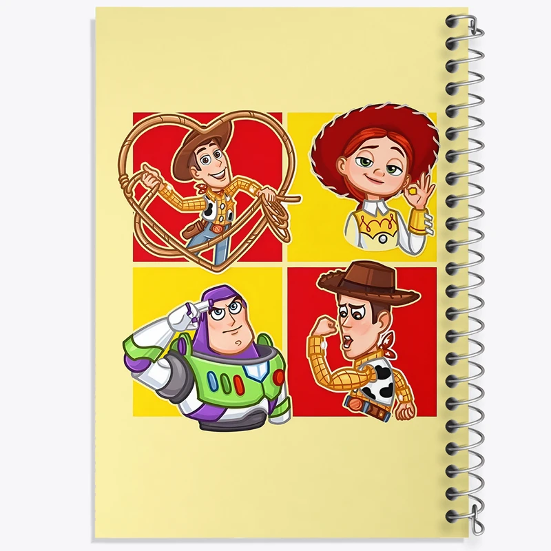 دفتر نقاشی 50 برگ خندالو طرح داستان اسباب بازی (Toy Story) کد N5786
