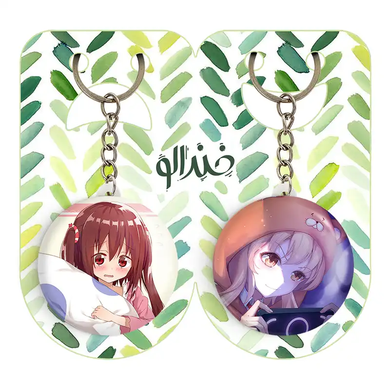 جاکلیدی خندالو مدل ایبینا نانا انیمه اوماروچان کد 1847318475 مجموعه 2 عددی