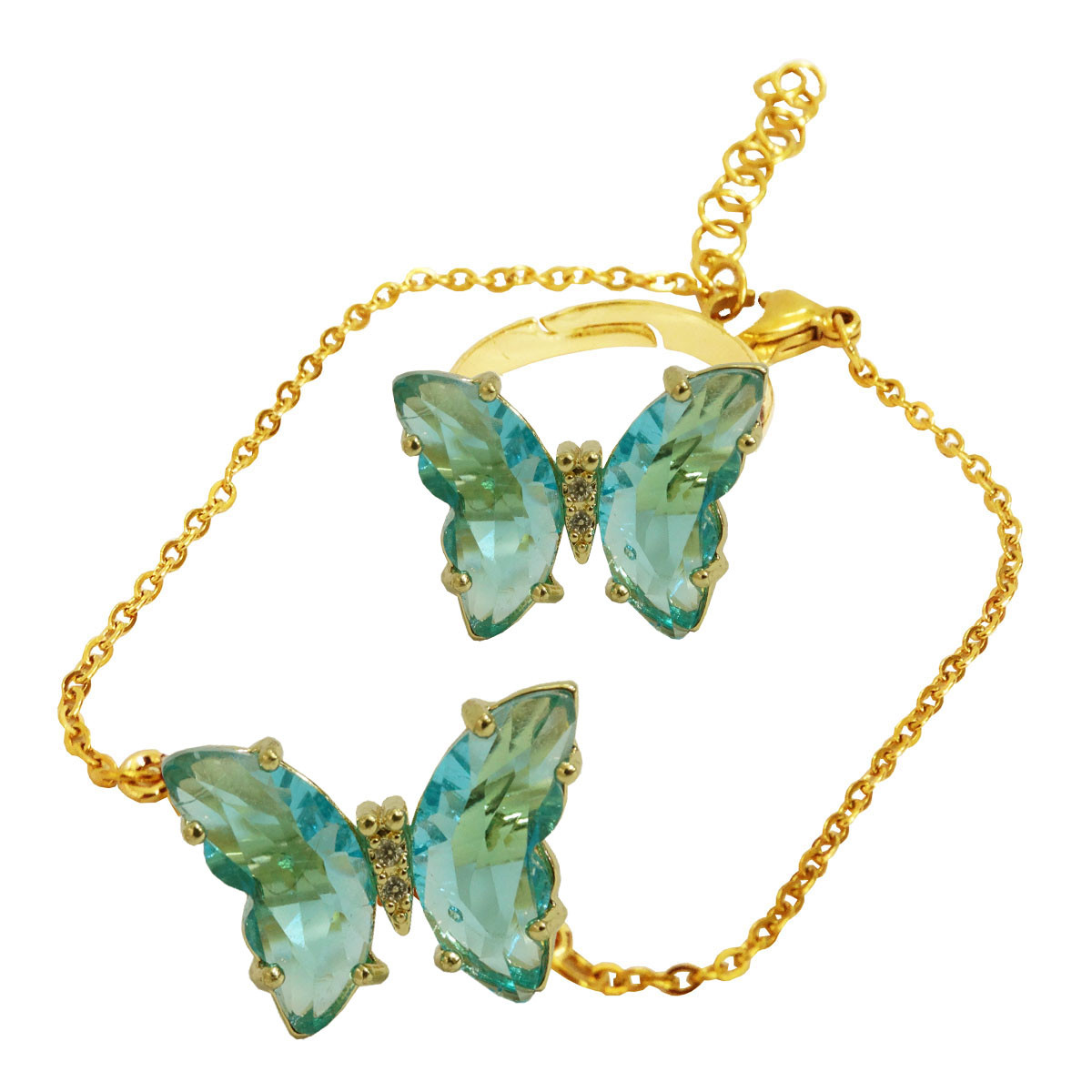 نیم ست دخترانه مدل پروانه رویایی SGR 9