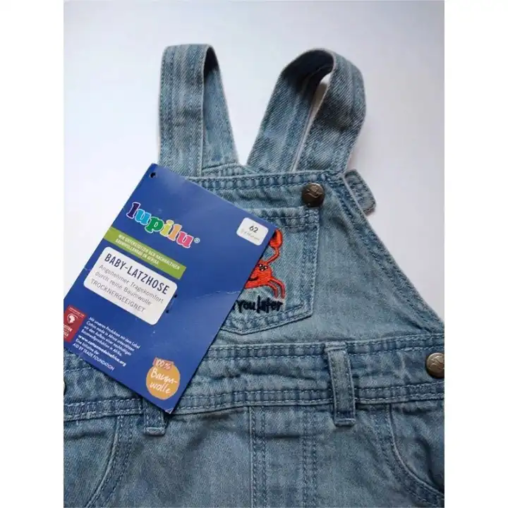 سرهمی جین نوزادی لوپیلو مدل خرچنگ کد 4-6