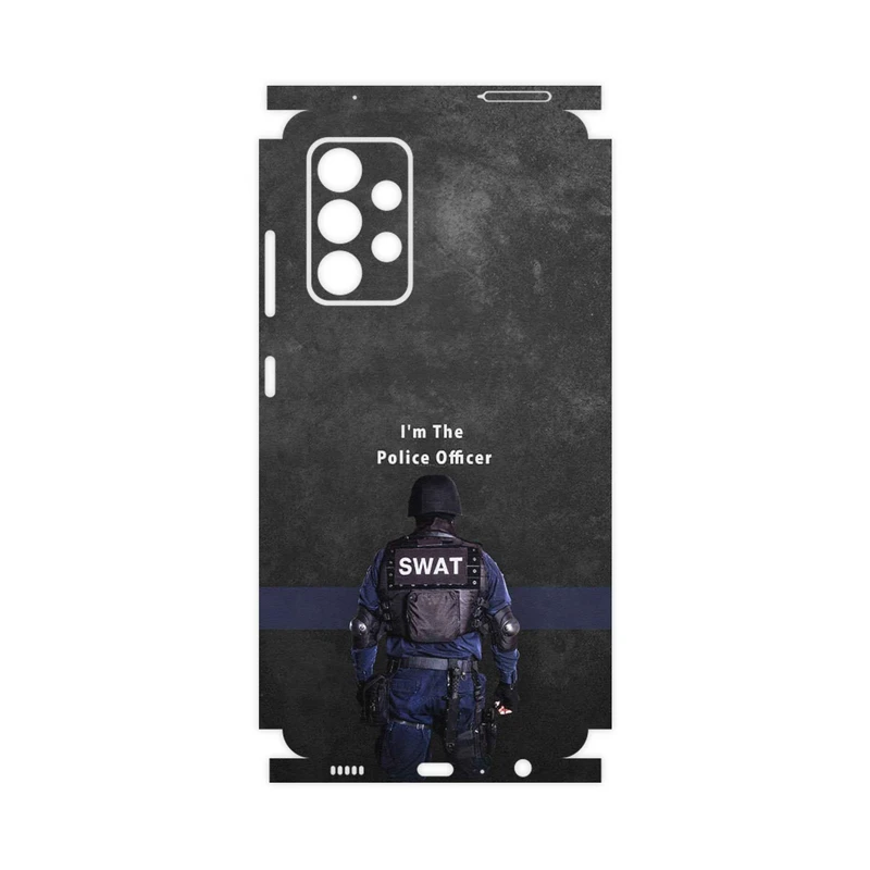 برچسب پوششی ماهوت مدل Police Officer-FullSkin مناسب برای گوشی موبایل سامسونگ Galaxy A52 5G