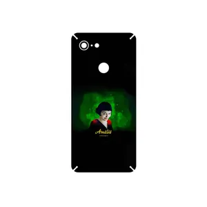 MAHOOT Le Fabuleux Destin dAmelie Poulain Cover Sticker for Google Pixel 3
