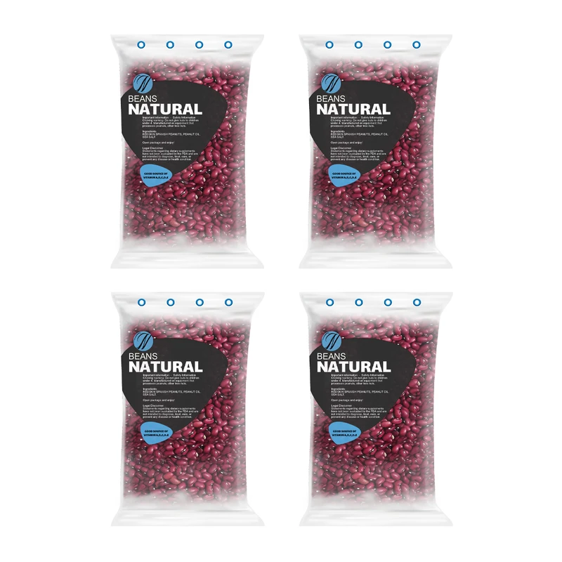 لوبیا قرمز کپسولی نچرال - 1 کیلوگرم بسته 4 عددی 