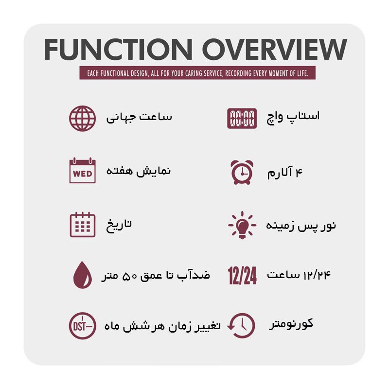 ساعت مچی دیجیتال مردانه اسکمی مدل 1832 BKGD -  - 6