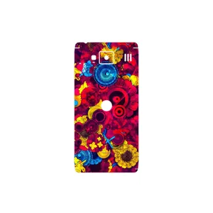 MAHOOT Vector Flower Garden Digital Art Cover Sticker for Motorola Droid Razr HD