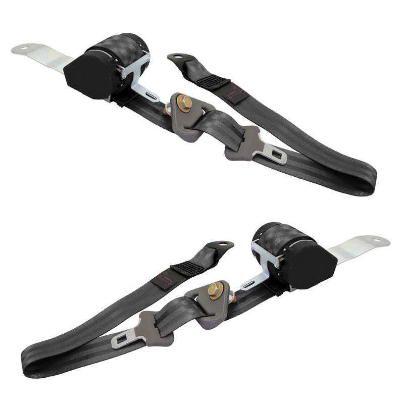 کمربند ایمنی جلو خودرو اخشان کد PR-2460 مناسب برای پراید بسته 2 عددی