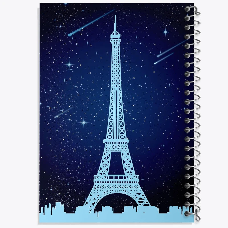 دفتر نت موسیقی 50 برگ خندالو مدل برج ایفل کد 20741