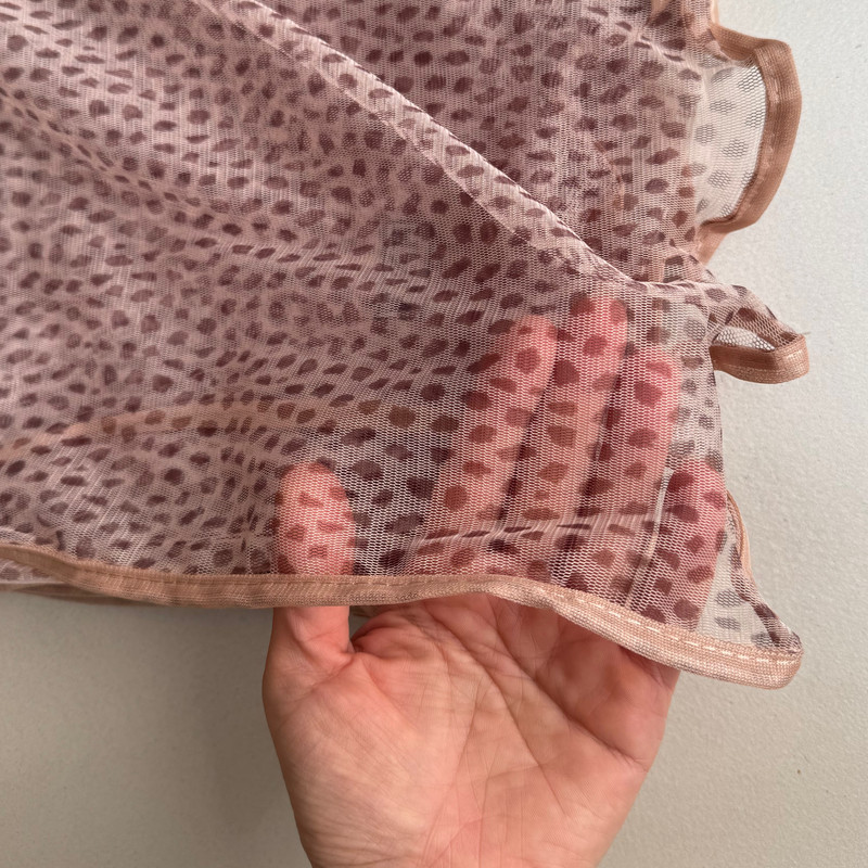 شال زنانه مدل توری خال