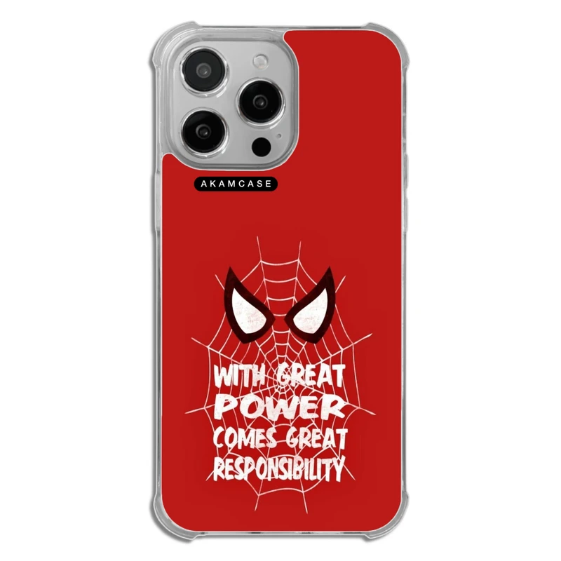کاور آکام مدل AMC-WTA14PROMAX-SPIDER MAN17 مناسب برای گوشی موبایل اپل iPhone 14 Pro Max