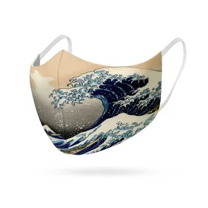 ماسک پارچه‌ای مدل موج کد 2334
