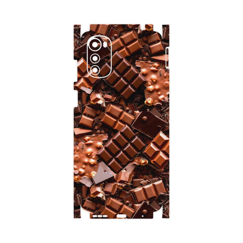 برچسب پوششی ماهوت مدل Chocolate-FullSkin مناسب برای گوشی موبایل موتورولا Moto E32s