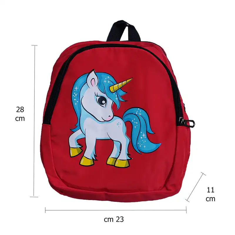 کوله پشتی بچگانه مدل اسب تک شاخ