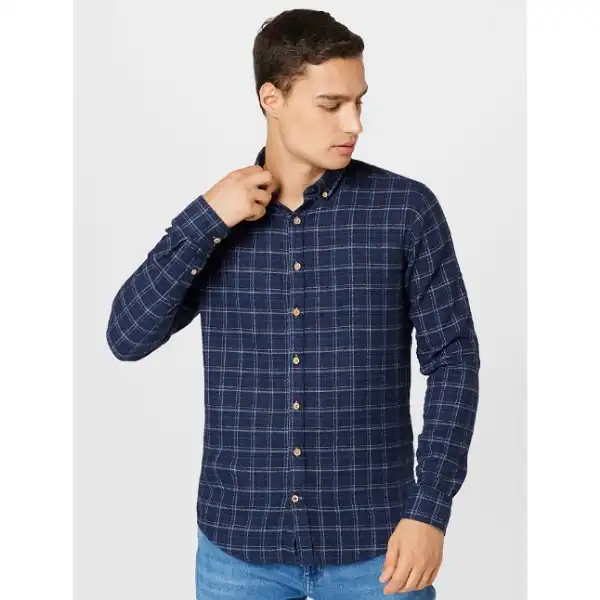 پیراهن آستین بلند مردانه کرونشتات مدل KS3861