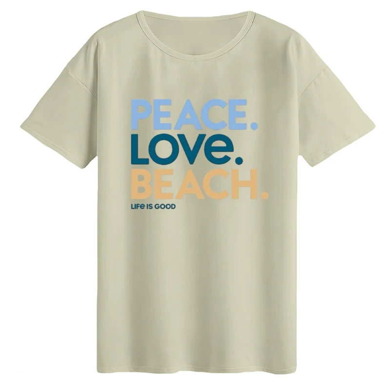 تی‌شرت لانگ آستین کوتاه زنانه مدل نوشته کد 05