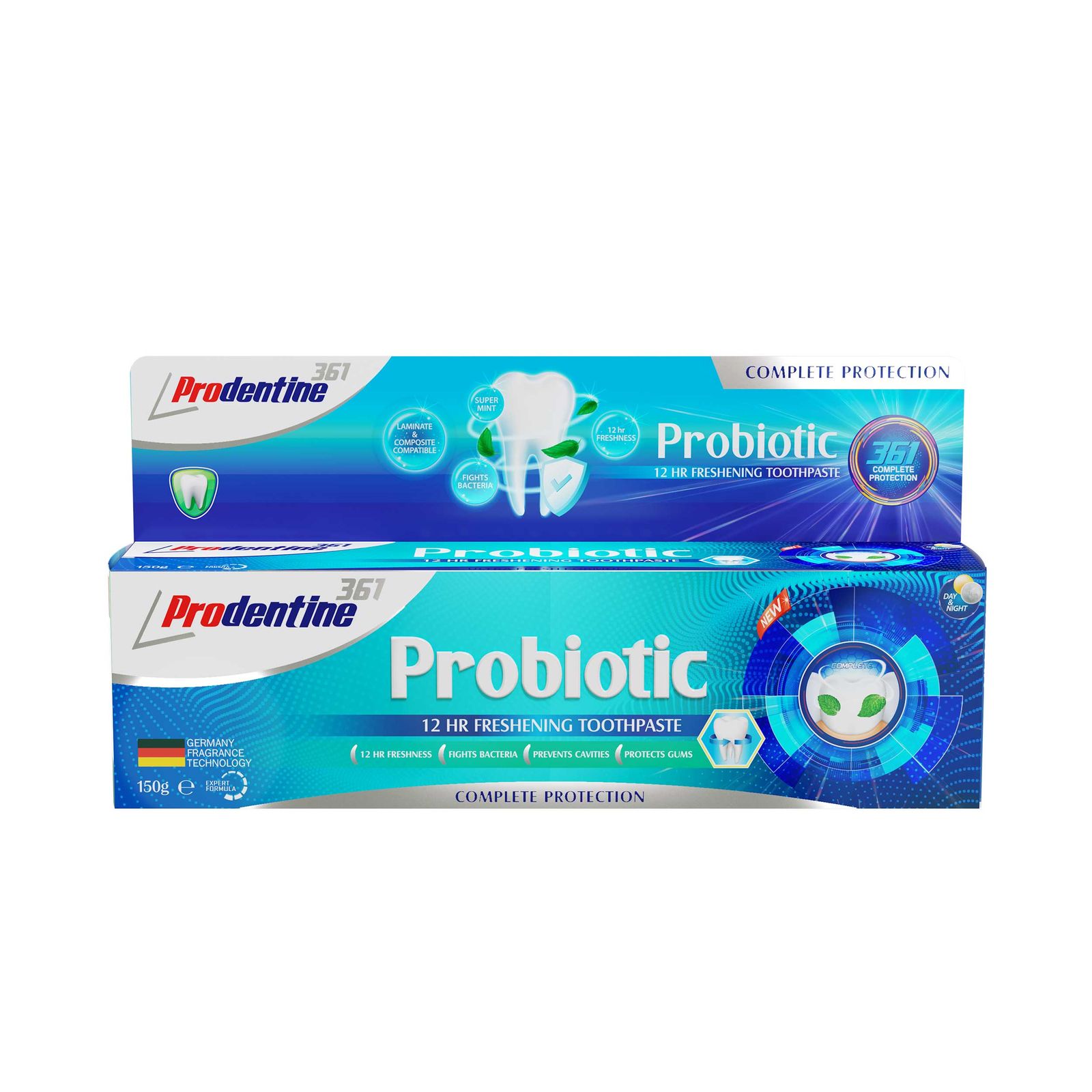 خمیر دندان پرودنتین 361 مدل Probiotic وزن 150 گرم  -  - 2