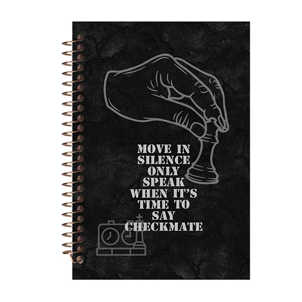 دفتر تمرین 60 برگ مشایخ مدل ثبت حرکات شطرنج کد CHESS05