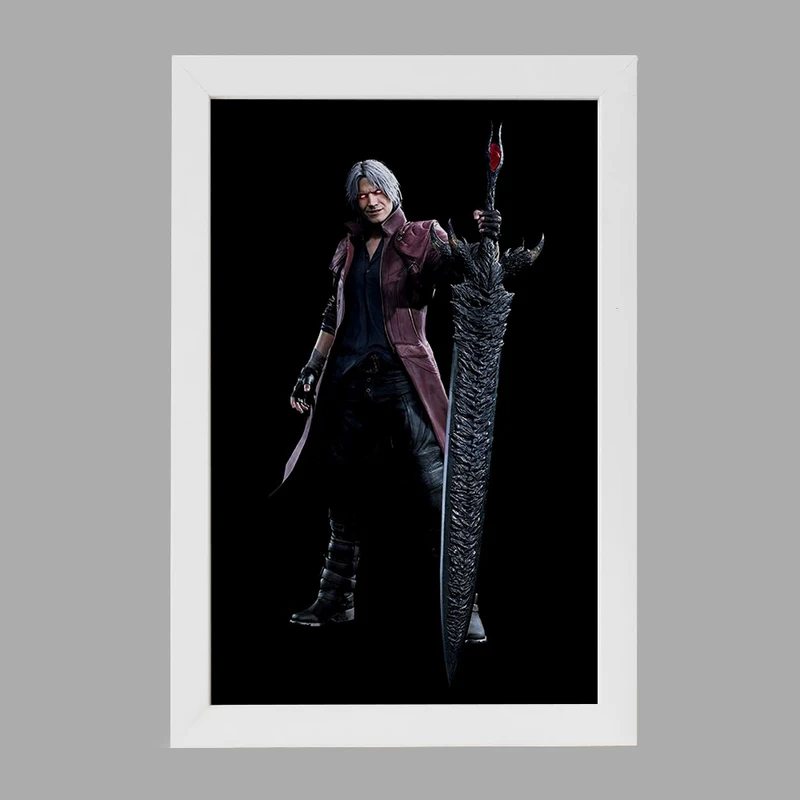 تابلو خندالو مدل بازی دویل می کرای Devil May Cry کد 30232