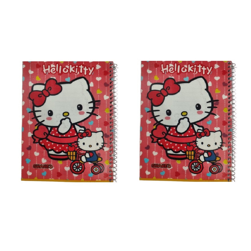 دفتر مشق 50 برگ طرح کیتی 1 کد 007