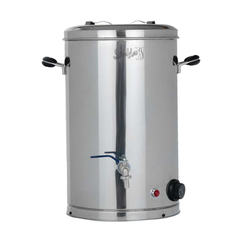 سماور صنعتی دنیای استیل نوری مدل bb 30 گنجایش 30 لیتر