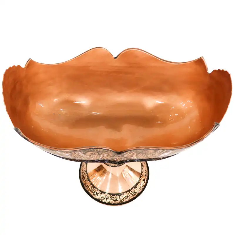 کشکول مسی مدل الماس تراش نیمه تراش کد 292916half