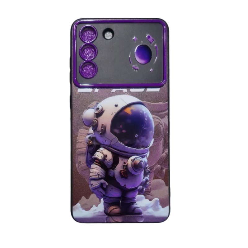 کاور مدل سیلیکونی طرح ناسا کد 279 مناسب برای گوشی موبایل سامسونگ Galaxy S21 FE