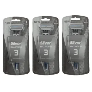 خود تراش سیلور مدل Blaze3 مجموعه 3 عددی