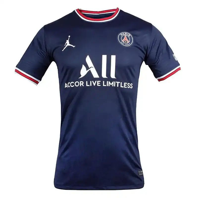 تی شرت ورزشی مردانه مدل فوتبال اول پاری سن ژرمن NK-4713