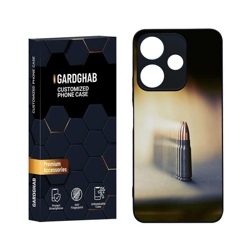 کاور گارد قاب مدل پسرانه مناسب برای گوشی موبایل شیائومی Redmi 13 4G / Poco M6 4G