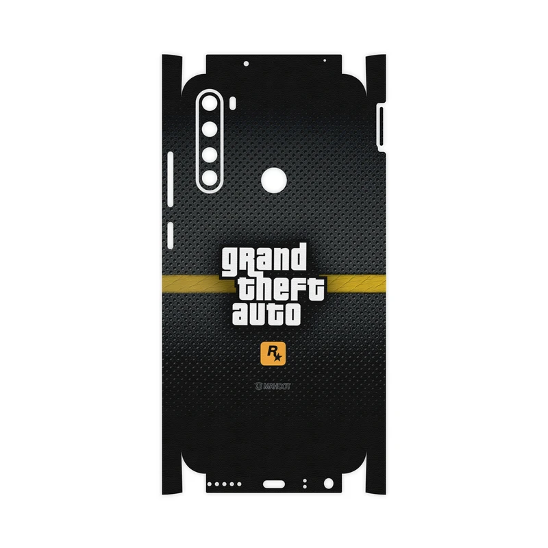 برچسب پوششی ماهوت مدل GTA-Game-FullSkin مناسب برای گوشی موبایل شیائومی Redmi Note 8