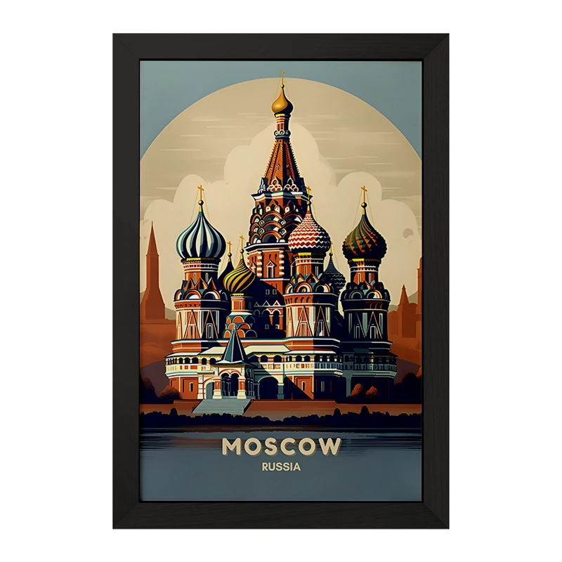 تابلو خندالو مدل موسکو (Moscow) کد F6369