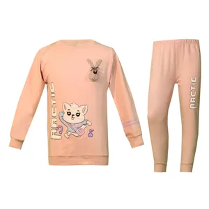 ست سویشرت و شلوار دخترانه مدل ملودی 24