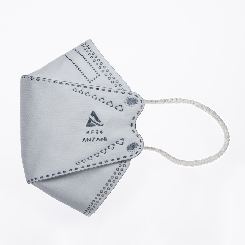 ماسک تنفسی انزانی مدل سه بعدی 60 بسته 25 عددی