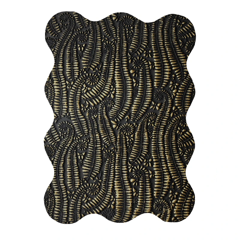 پادری مدل دالبر طرح کلاسیک کد 8855 سایز 80x110 سانتی متر 