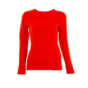 تی شرت آستین بلند زنانه مدل ساده