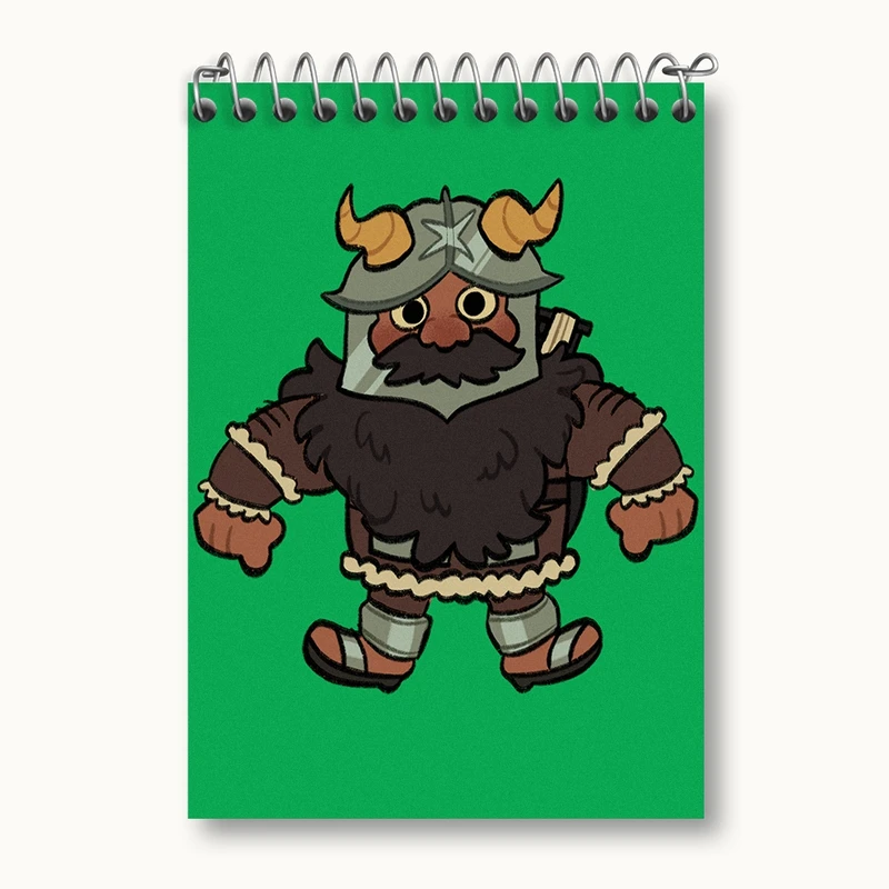 دفتر یادداشت 50 برگ خندالو مدل سنشی انیمه خوشمزه در سیاه چال کد 35893