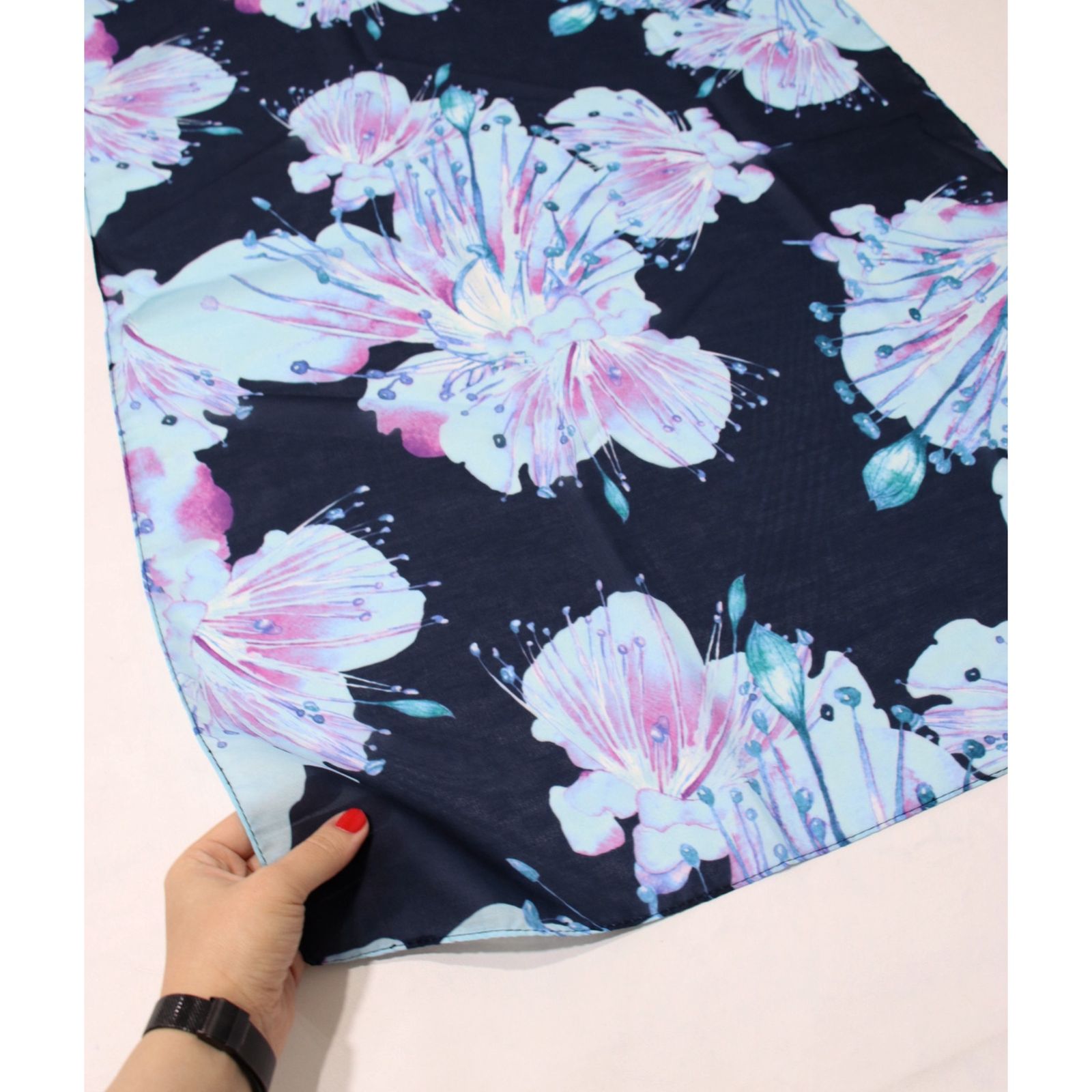 شال زنانه مدل نخی خنک گلدن کد ana-3052 -  - 11